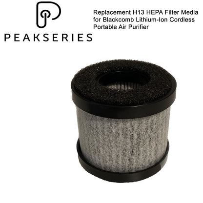 Replacement H13 HEPA Filter for the Peakseries Blackcomb Portable Air Purifier (Filter Media Only)